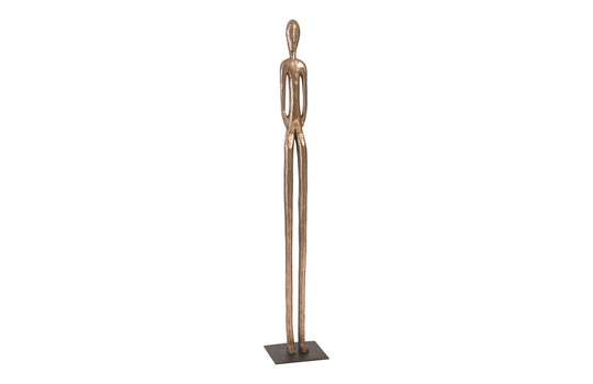 Phillips Collection Bulol Sculpture, Polished Bronze, SM DECORATIVE OBJECTS