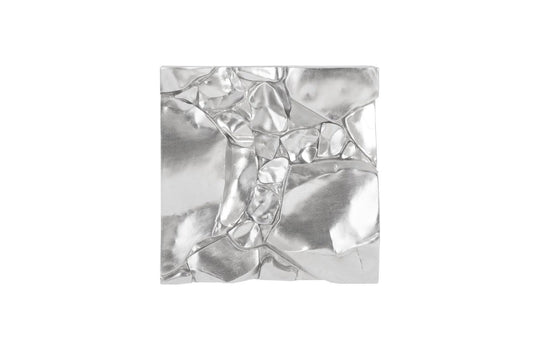 Phillips Collection Cairn Wall Tile, Silver WALL ACCENTS