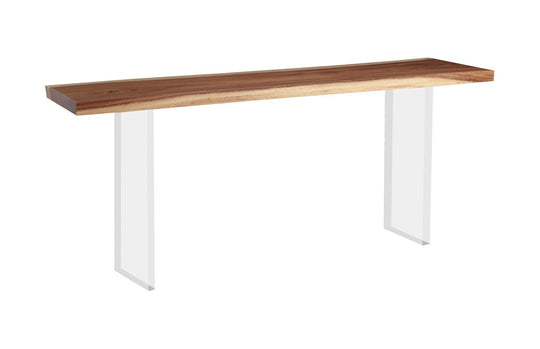 Phillips Collection Floating Console Table, Acrylic Legs CONSOLE TABLES