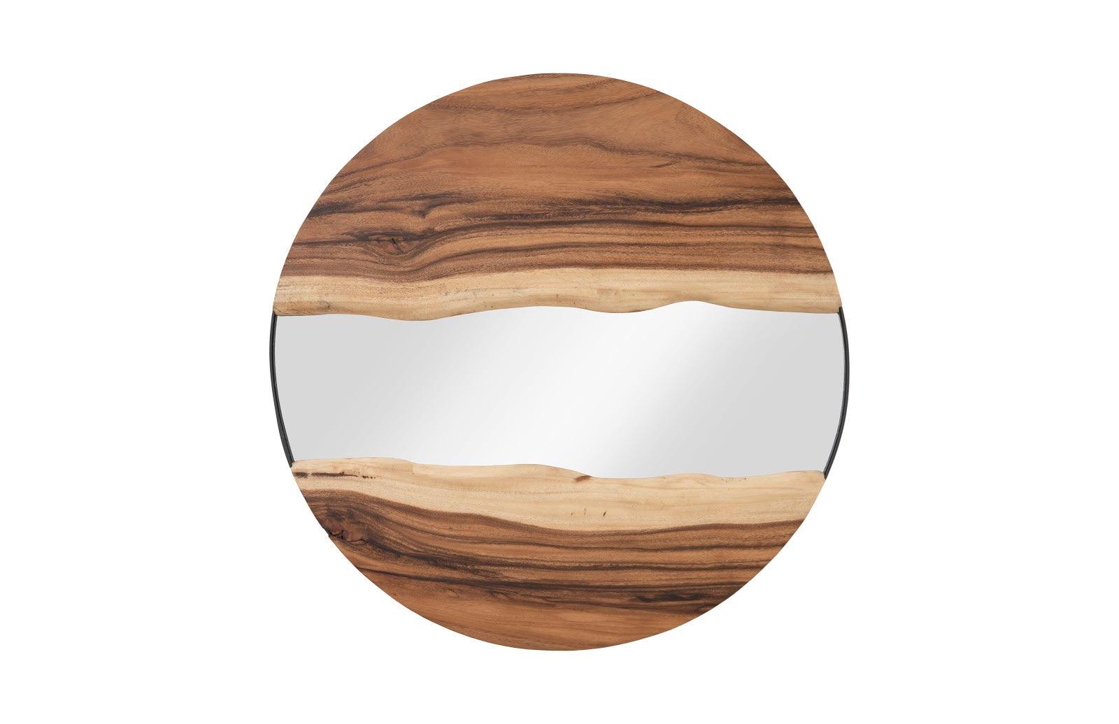 Phillips Collection River Mirror, Natural, Round WALL MIRRORS