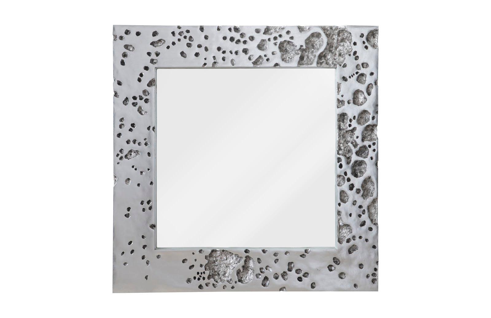Phillips Collection Splotch Mirror, Silver Leaf WALL MIRRORS