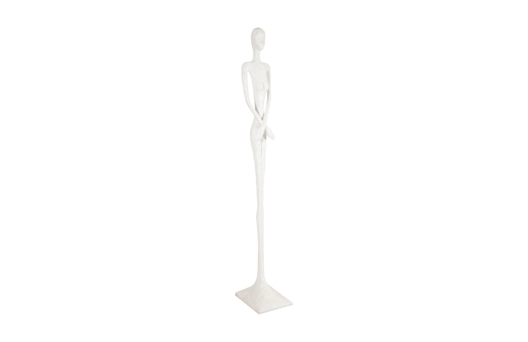 Lottie Sculpture, Resin, Gel Coat White - Phillips Collection - AmericanHomeFurniture