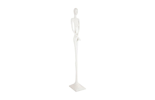 Phillips Collection Lottie Sculpture, Resin, Gel Coat White DECORATIVE OBJECTS