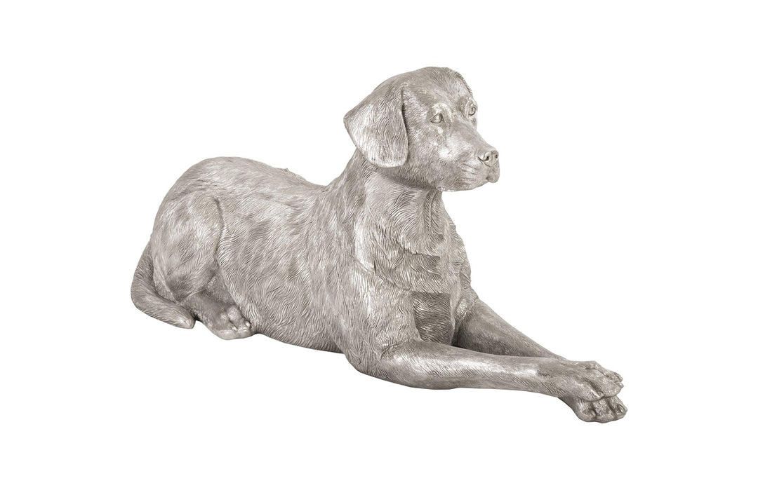 Labrador, Laying, Silver Leaf - Phillips Collection - AmericanHomeFurniture