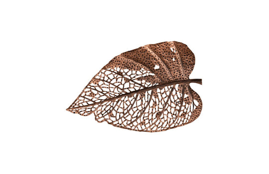 Phillips Collection Birch Leaf Wall Art, Copper, SM WALL ACCENTS