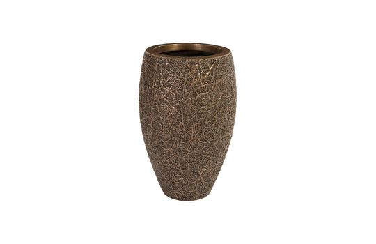 Phillips Collection String Theory Planter, Bronze, SM PLANTERS