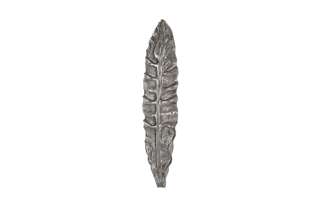 Petiole Wall Leaf, Silver, LG, Version A - Phillips Collection - AmericanHomeFurniture