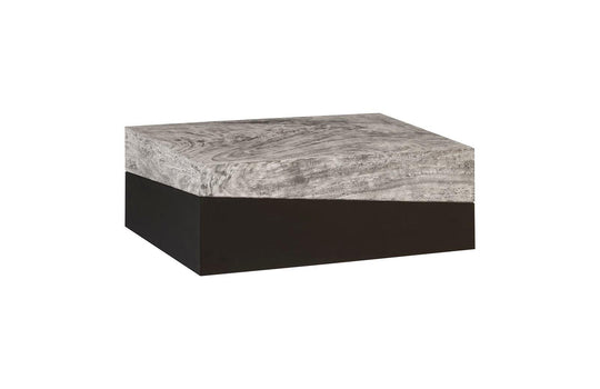 Phillips Collection Geometry Coffee Table, Gray Stone COFFEE TABLES