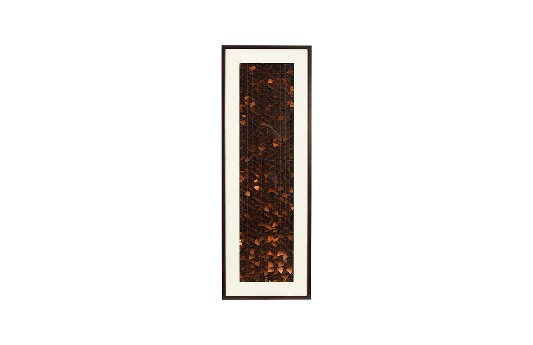 Flicker Wall Art, Rectangle, Black/Copper - Phillips Collection - AmericanHomeFurniture