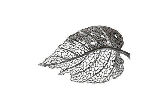 Phillips Collection Birch Leaf Wall Art, Silver, MD WALL ACCENTS