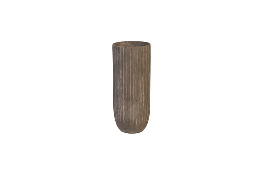 Phillips Collection Lourdes Planter, Medium, Gray PLANTERS
