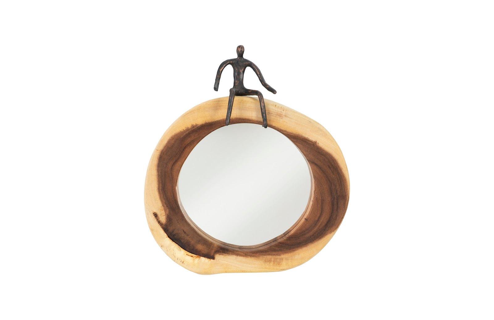Phillips Collection Atlas Cross Cut Mirror, Small, Full Man WALL MIRRORS