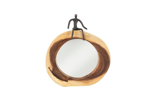 Phillips Collection Atlas Cross Cut Mirror, Small, Full Man WALL MIRRORS