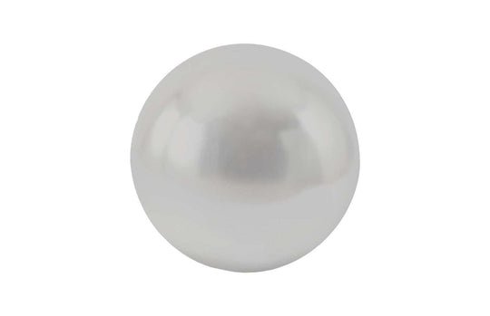 Phillips Collection Floor Ball, Large, Silver Leaf DECORATIVE OBJECTS
