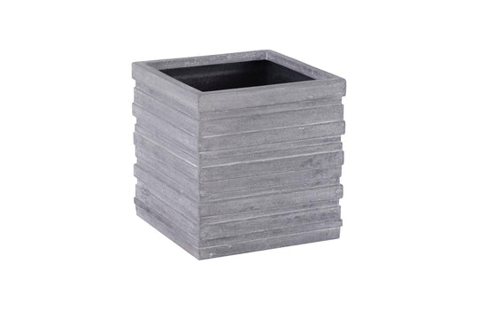 Phillips Collection June Square Planter, Gray, MD PLANTERS