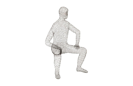 Phillips Collection Crazy Wire Lounging Male DECORATIVE OBJECTS
