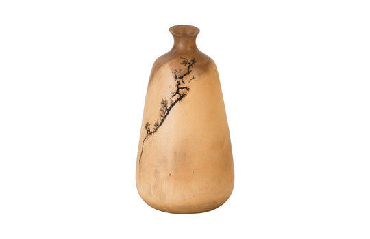 Phillips Collection Lightning Vase, Mango Wood, Tall VASES, JARS, + BOTTLES