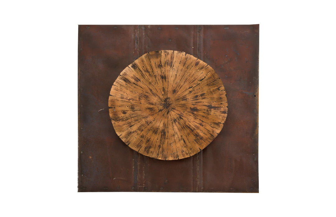 Medallion Wall Art, Amber - Phillips Collection - AmericanHomeFurniture