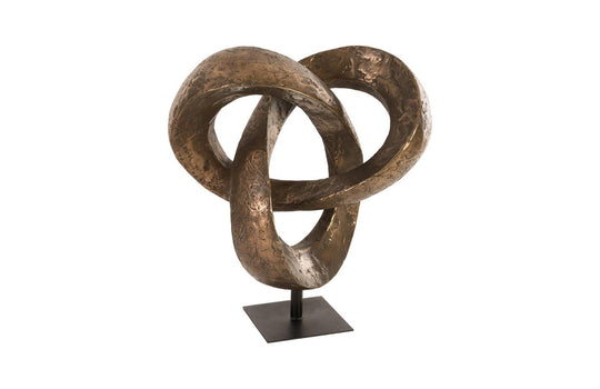 Phillips Collection Trifoil Sculpture, Bronze DECORATIVE OBJECTS