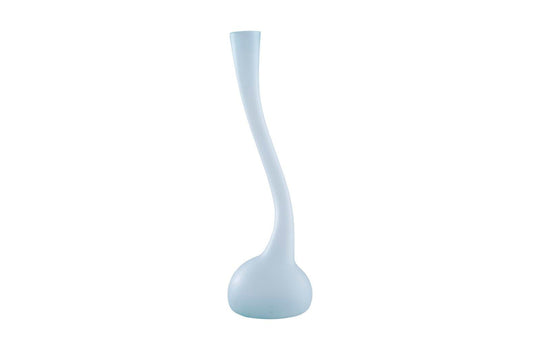 Phillips Collection Frosted Corkscrew Vase, MD VASES, JARS, + BOTTLES