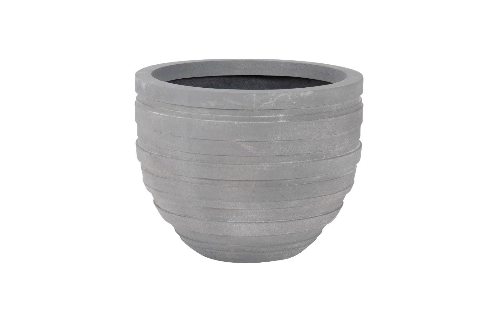 Phillips Collection June Planter, Raw Gray, XS PLANTERS