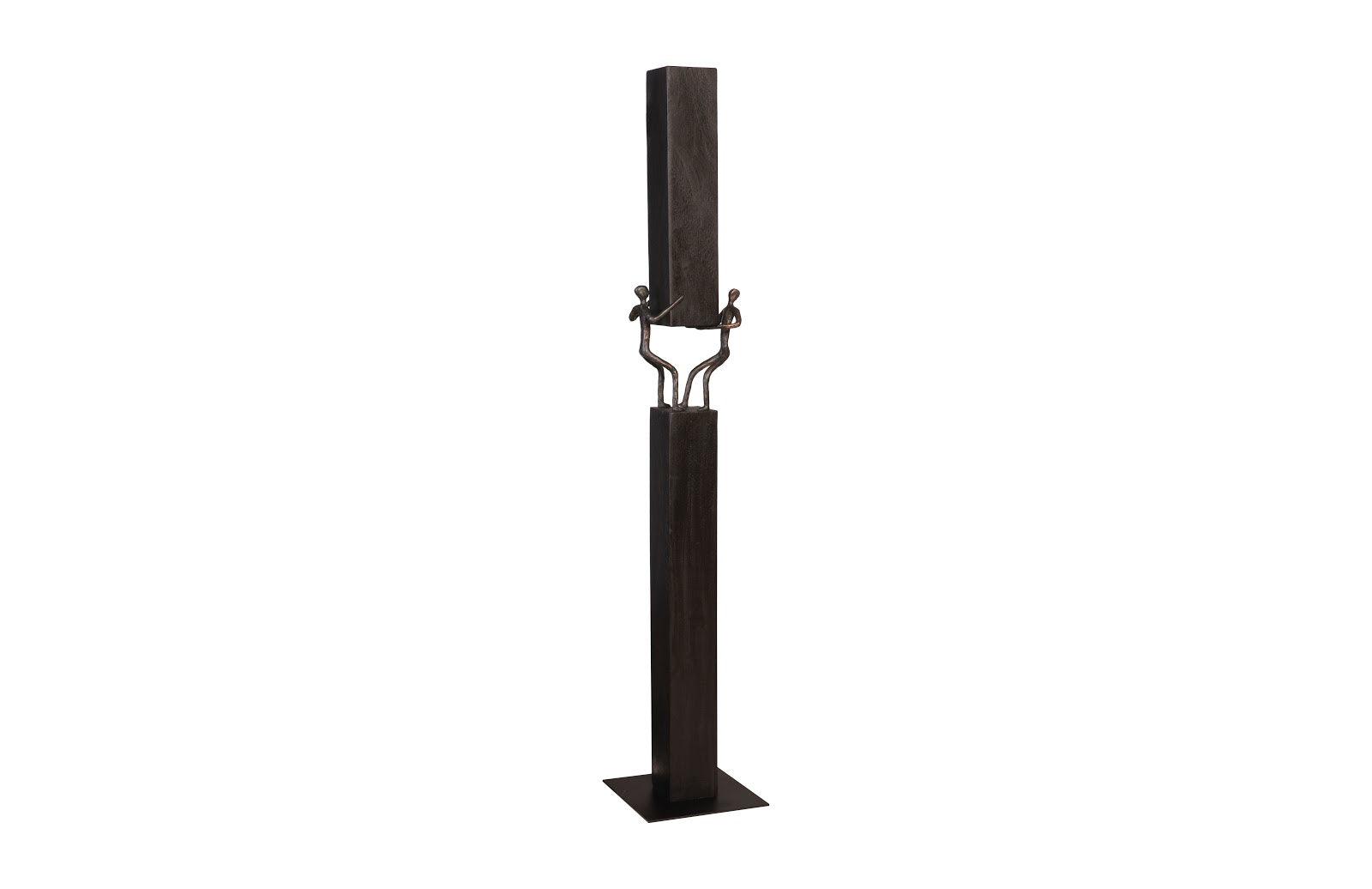 Phillips Collection Atlas Pole Balancing Sculpture DECORATIVE OBJECTS