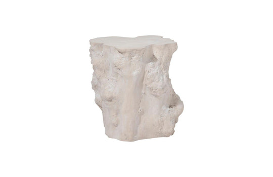 Phillips Collection Log Side Table, Roman Stone ACCENT TABLES
