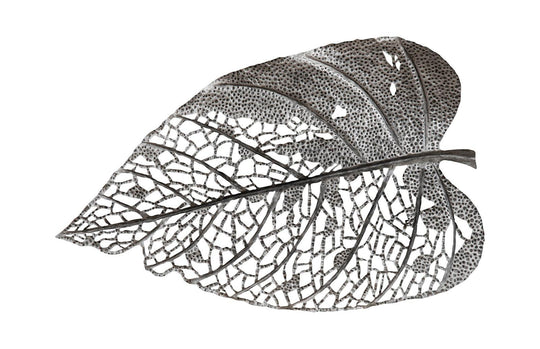 Phillips Collection Birch Leaf Wall Art, Silver, XL WALL ACCENTS