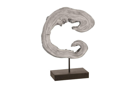 Phillips Collection Creature Sculpture on Stand, Gray Stone DECORATIVE OBJECTS