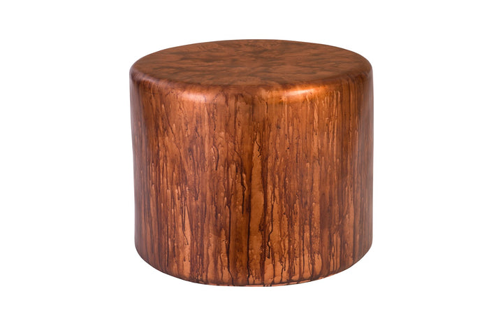 Button End Table, Von Braun Finish - AmericanHomeFurniture