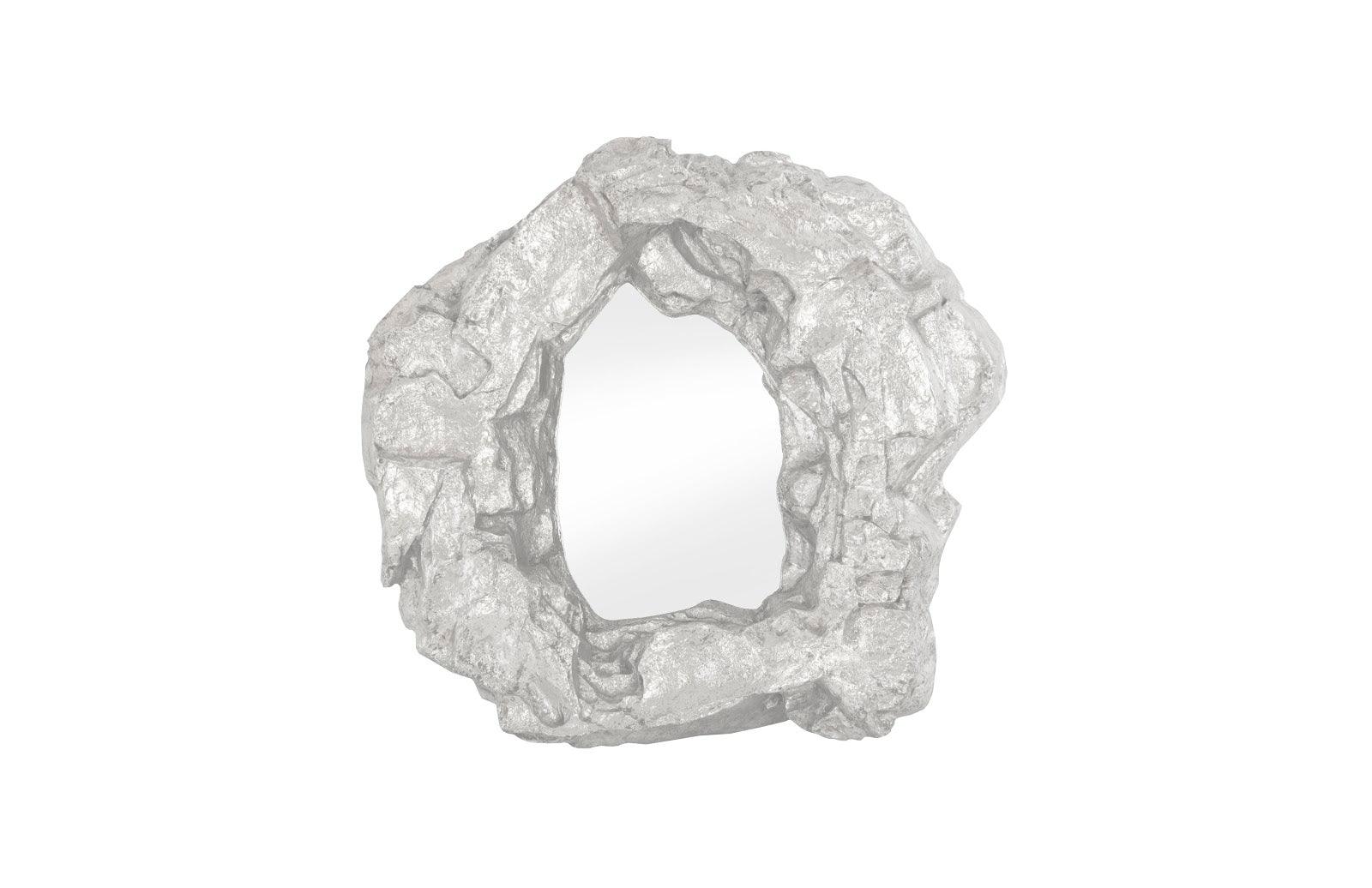 Phillips Collection Rock Pond Mirror, Silver Leaf WALL MIRRORS