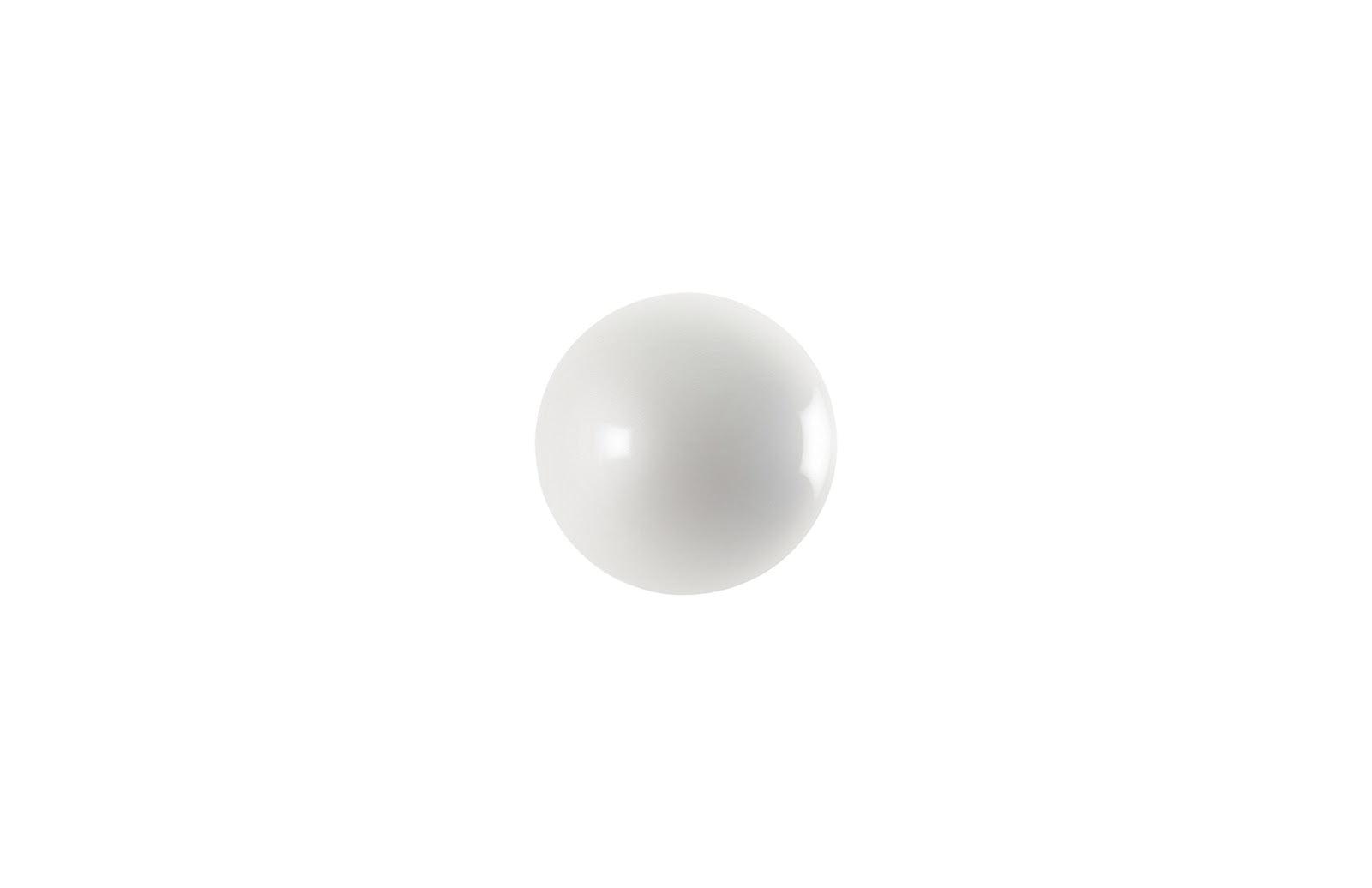 Phillips Collection Ball on the Wall, Extra Small, Pearl White WALL ACCENTS