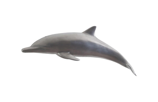 Phillips Collection Dolphin, Polished Aluminum WALL ACCENTS