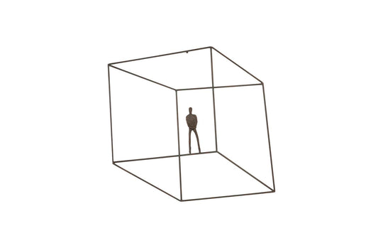 Phillips Collection Perspective Wall Art, Square, Standing Arms Down WALL ACCENTS