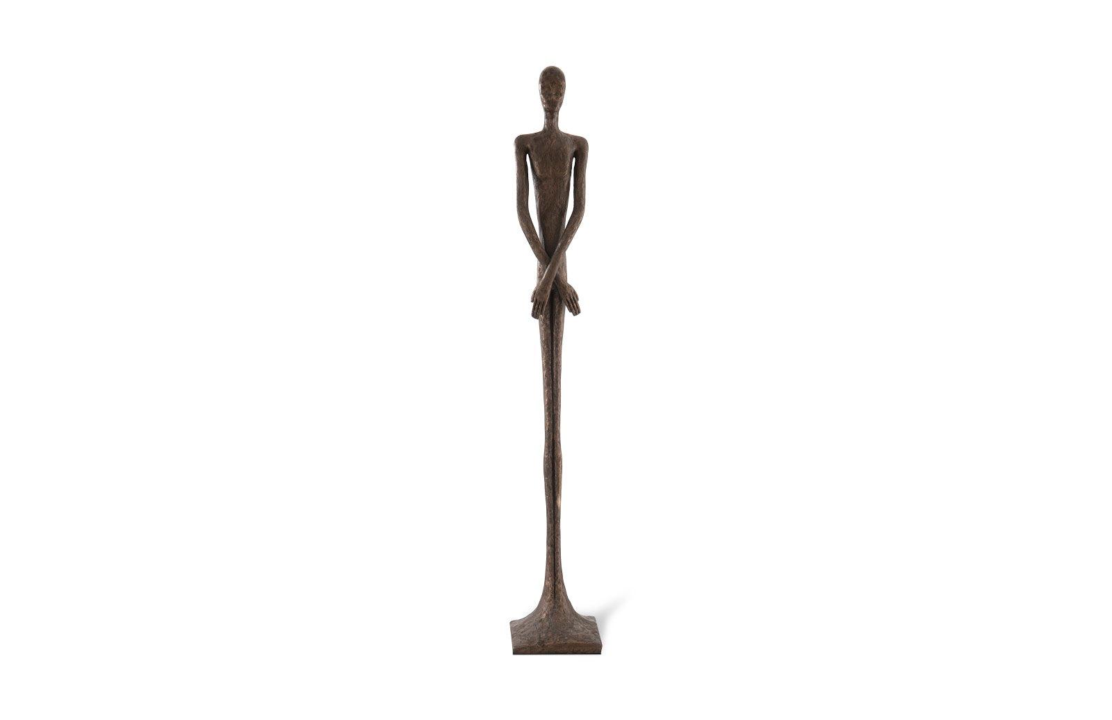 Phillips Collection Lloyd Sculpture, Resin, Bronze Finish DECORATIVE OBJECTS