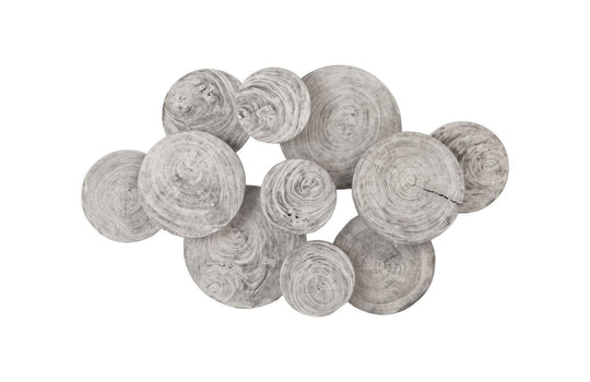 Phillips Collection Clouds Wall Art, Gray Stone WALL ACCENTS