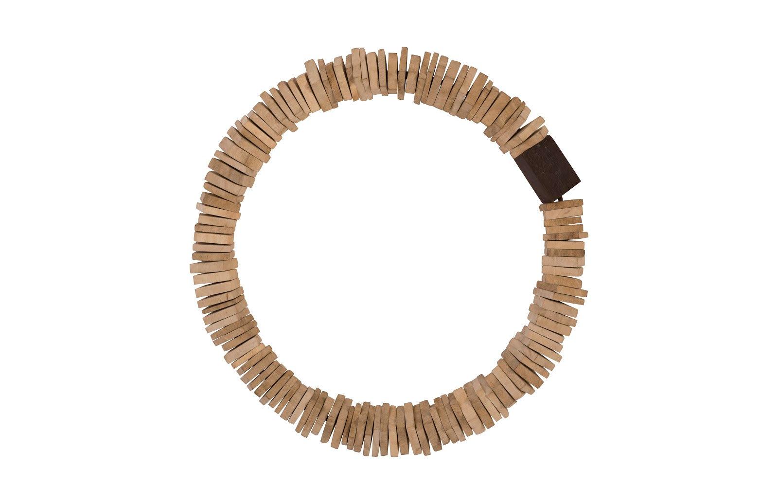 Phillips Collection Stacked Wall Ring,  Bleached, SM WALL ACCENTS