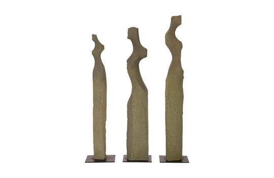 Phillips Collection Cast Women Sculptures, Set of 3 DECORATIVE OBJECTS