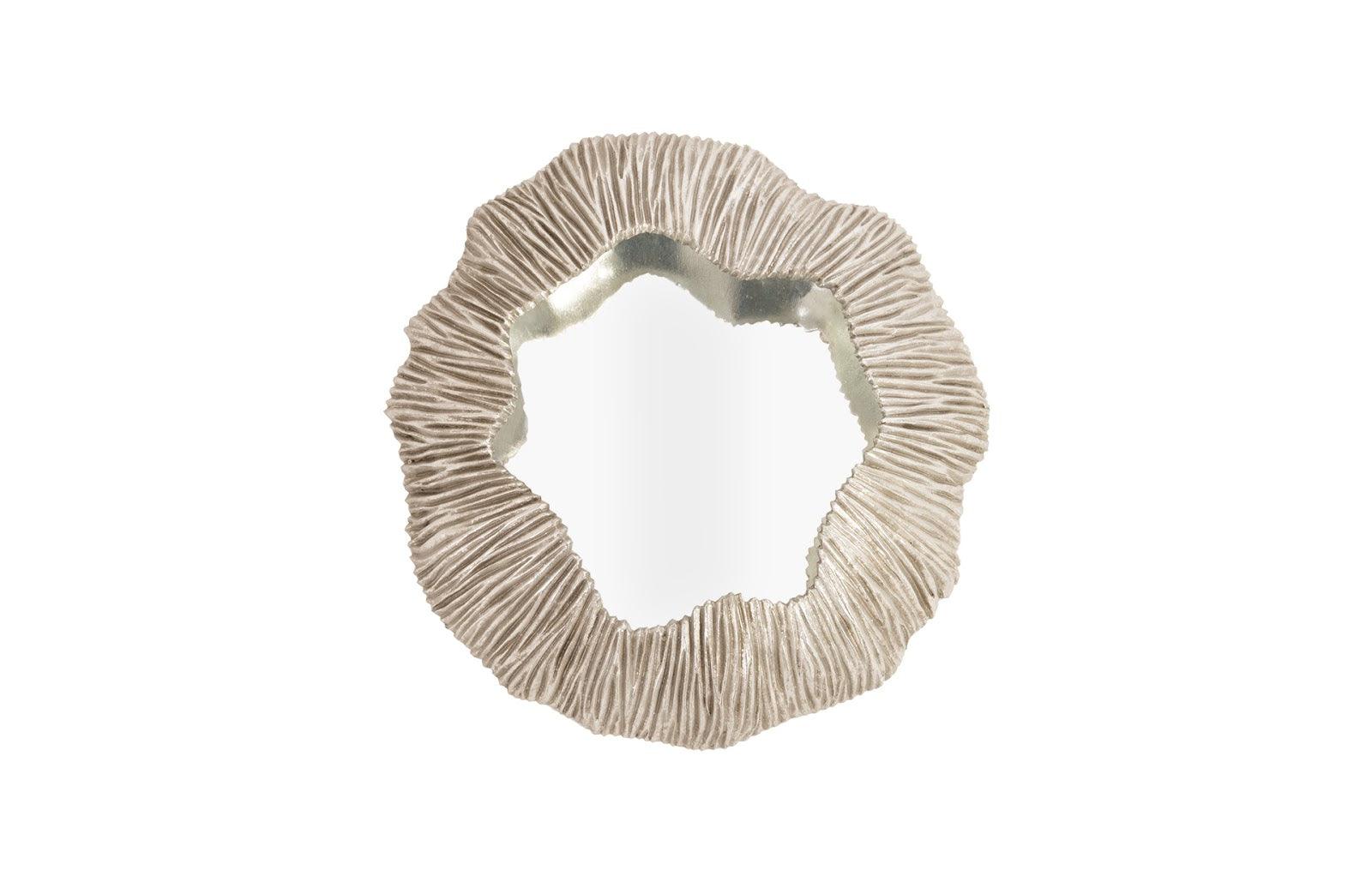 Phillips Collection Fungia Mirror, Silver WALL MIRRORS