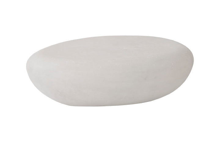 River Stone Coffee Table, Large, Roman Stone Finish - Phillips Collection - AmericanHomeFurniture