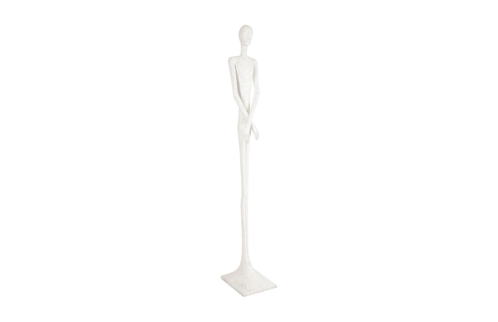 Phillips Collection Lloyd Sculpture, Resin, Gel Coat White DECORATIVE OBJECTS