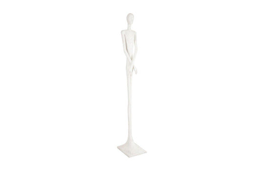 Phillips Collection Lloyd Sculpture, Resin, Gel Coat White DECORATIVE OBJECTS