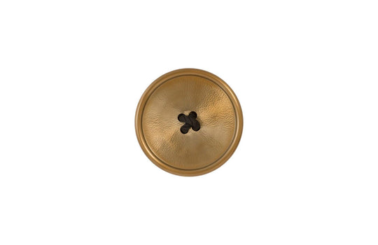 Phillips Collection Button Wall Tile, Hammered Metal, Brass Finish WALL ACCENTS