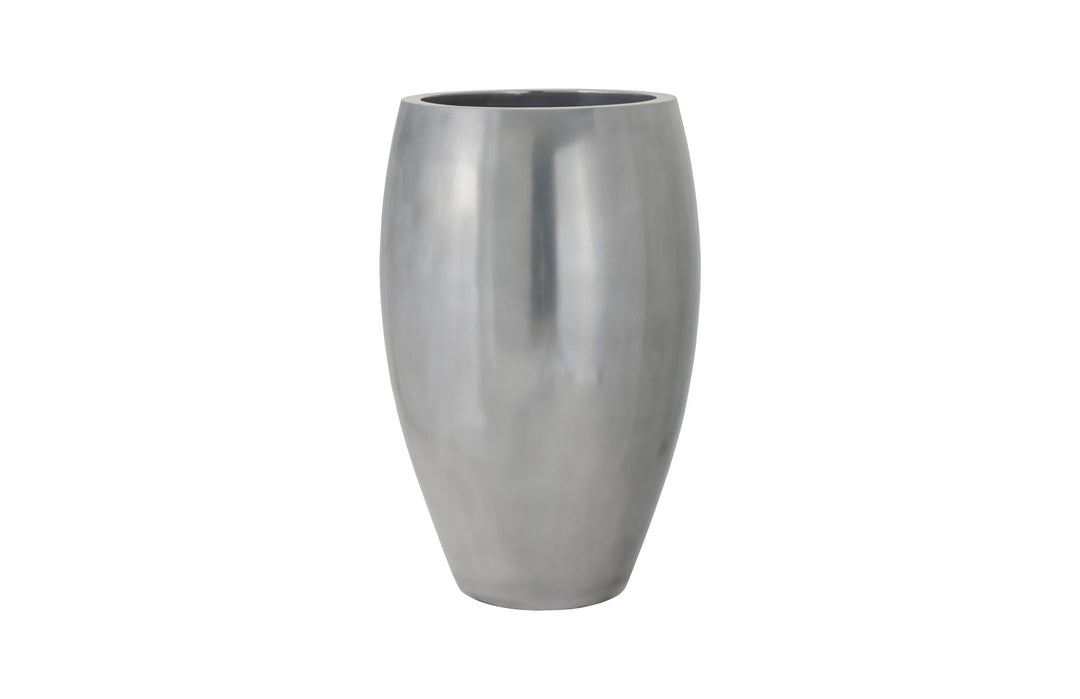 Classic Planter, Polished Aluminum, LG - Phillips Collection - AmericanHomeFurniture