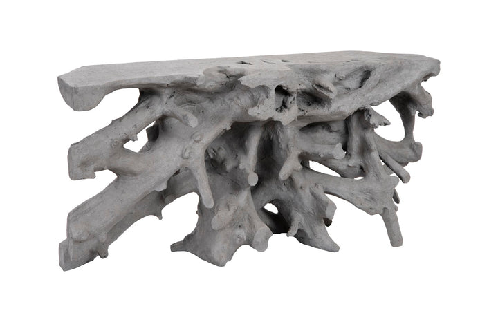 Cast Root Console, Charcoal Stone - Phillips Collection - AmericanHomeFurniture