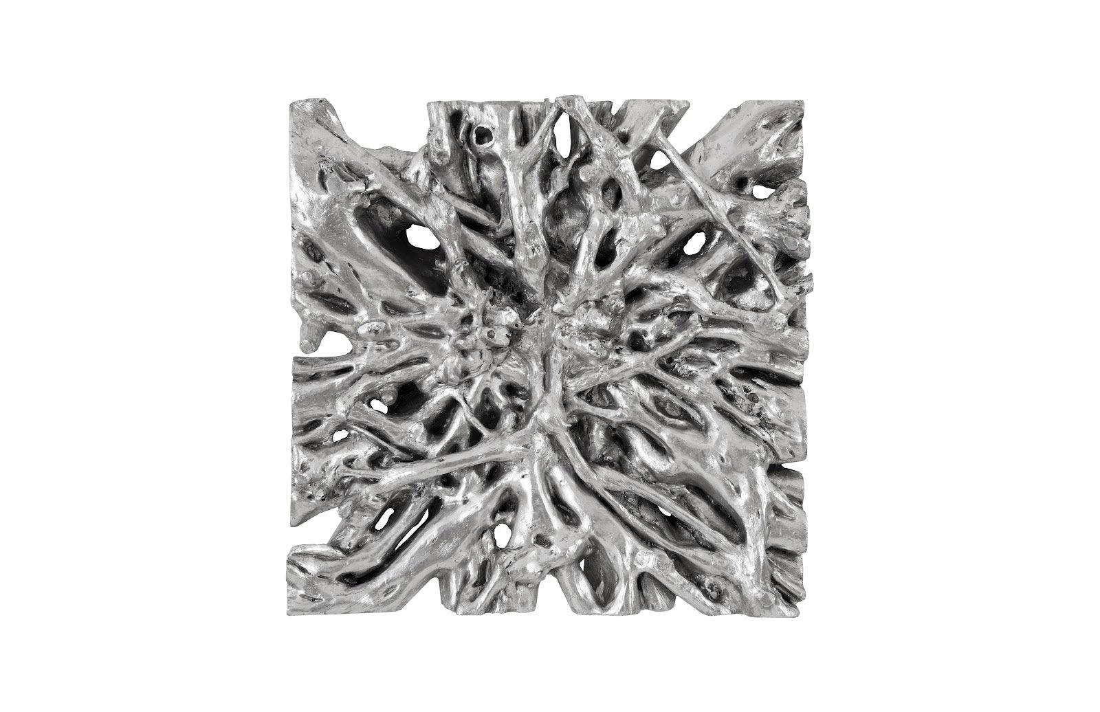 Phillips Collection Square Root Wall Art, Silver Leaf, MD WALL ACCENTS