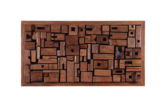 Phillips Collection Asken Wall Art, Wood, LG WALL ART