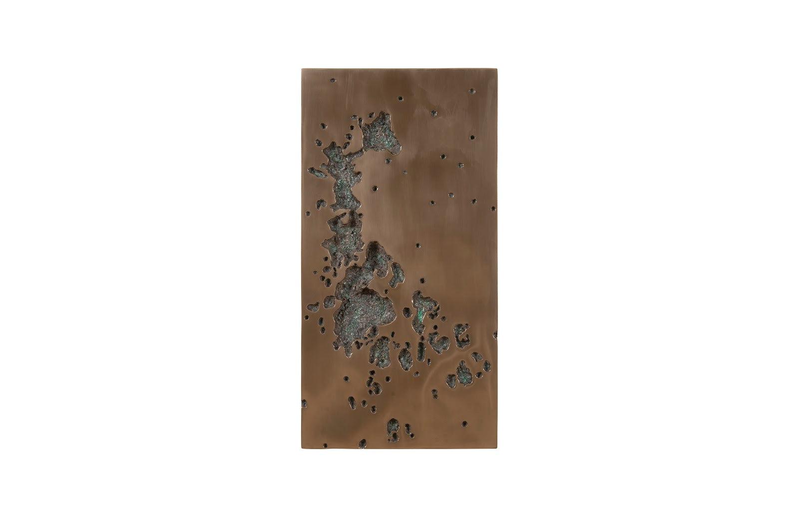 Phillips Collection Splotch Wall Art 1, Rectangle, Bronze Finish WALL ACCENTS