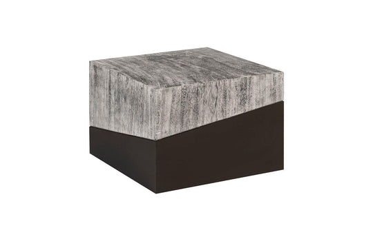 Phillips Collection Geometry Small Coffee Table, Gray Stone COFFEE TABLES