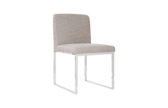 Phillips Collection Frozen Dining Chair, Vintage Gray Taupe - Set of 2 DINING CHAIRS